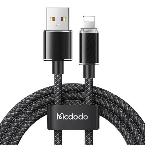 Cable USB-A to Lightning Mcdodo CA-3640, 1,2m (black), Mcdodo CA-3640