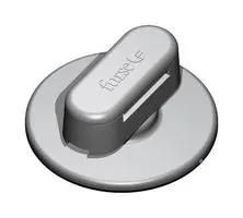 CA020-FU-N-MET ADHESIVE CLIP FOR 25X3MM 7TCA083580R0102