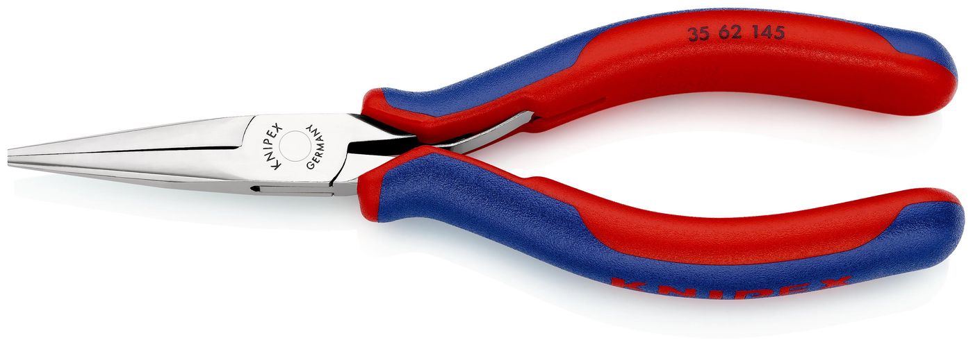 KNIPEX 35 62 145 SB Electronics Pliers with multi-component grips 145 mm (self-service card/blister) 35 62 145 SB 4003773027881