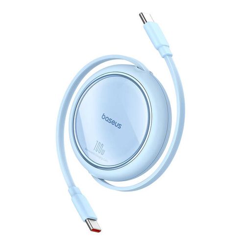 Cable USB-C to USB-C Baseus Free2Draw, PD, 100W, 1m (blue), Baseus P10364500311-00