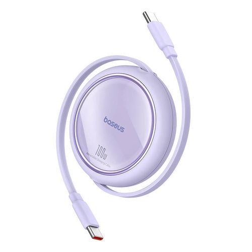 Cable USB-C to USB-C Baseus Free2Draw, PD, 100W, 1m (purple), Baseus P10364500511-00