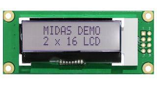 LCD DISPLAY, COB, TRANSFLECTIVE, FSTN MD21605B6W-FPTLWI5