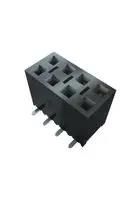 CONNECTOR, RCPT, 8POS, 2ROW, 2.54MM SSM-104-T-DV