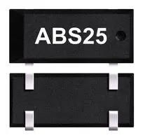 CRYSTAL, 32.768KHZ, 12.5PF, 8MM X 3.8MM ABS25-32.768KHZ-1-T