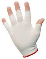 GLOVE LINER, ONE SIZE, WHITE, NYLON,PK20 MP005767