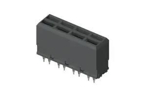 BACKPLANE CONN, RCPT, 4POS, 3.2MM HPTS-3-S-D-VT