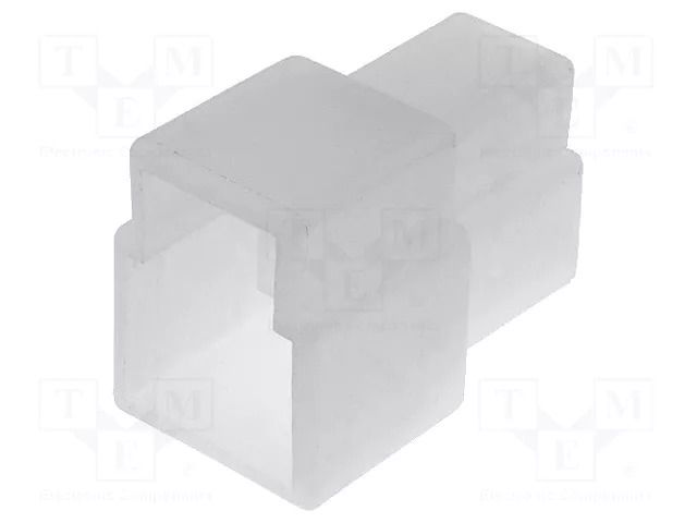 Terminals cover; male; for push-on 6.3mm connectors with lock NINIGI OK-3M