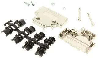 BACKSHELL, D, 45DEG, 25WAY MHD45PK25-K