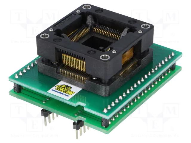 Adapter: DIL40-TQFP64; 600mils; for AVR ICs; Assoc.circ: AVR ELNEC DIL40/TQFP64AVR