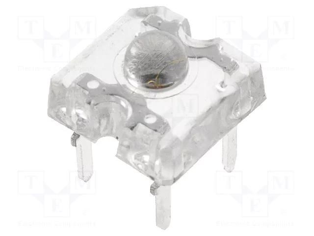 LED Super Flux; orange; 7.62x7.62mm; 2500÷5000mcd; 60°; 20mA OPTOSUPPLY OSO5PAZ161D