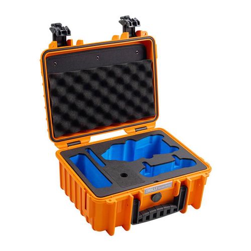 Case B&W type 3000 for DJI Air 3 (orange), B&W Cases 3000/O/Air3