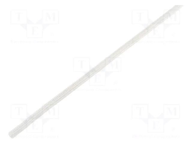 Insulating tube; fiberglass; -40÷180°C; Øint: 1.5mm; 4.3kV/mm ZDIII OSKS-1.5