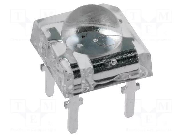 LED Super Flux; white warm; 7.62x7.62mm; 11000mcd; 120°; 20mA OPTOSUPPLY OSM5D3Z2C1P
