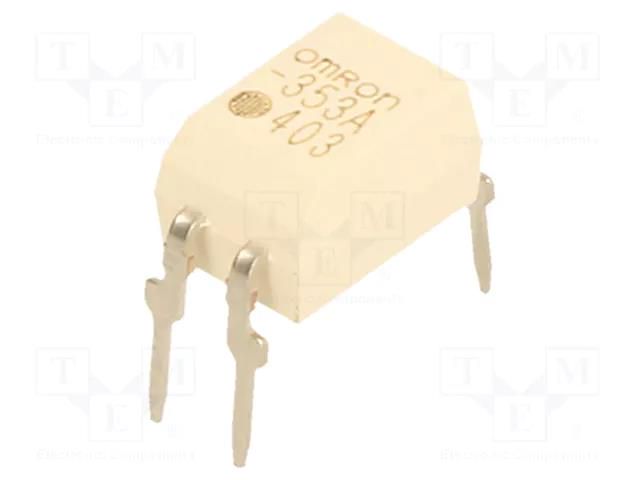 Relay: solid state; SPST-NC; Icntrl: 25mA; 150mA; max.350VAC; G3VM OMRON Electronic Components G3VM-353A