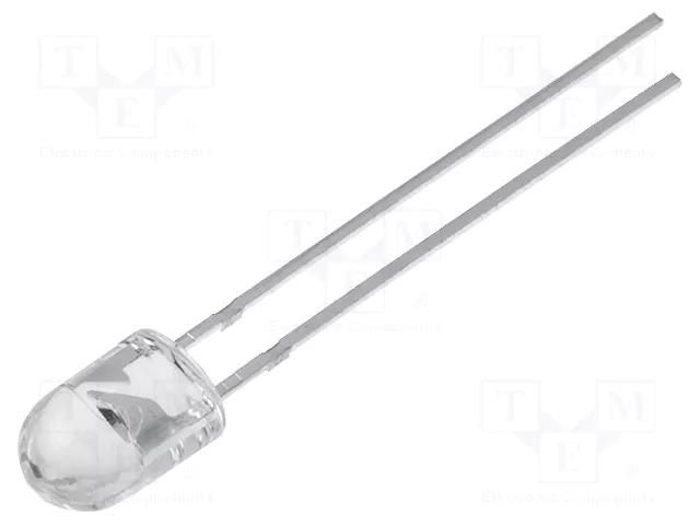 LED; orange; oval; 5x4.1mm; 7000÷8000mcd; 100/40°; Front: convex OPTOSUPPLY OSO5GA5HA1B
