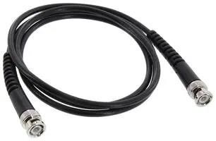 COAXIAL CABLE ASSEMBLY, BMC MALE-MALE, 4FT, BLACK 2249-C-48