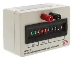 RESISTANCE DECADE BOX, 0 - 99999999.9 OHM RS-201W