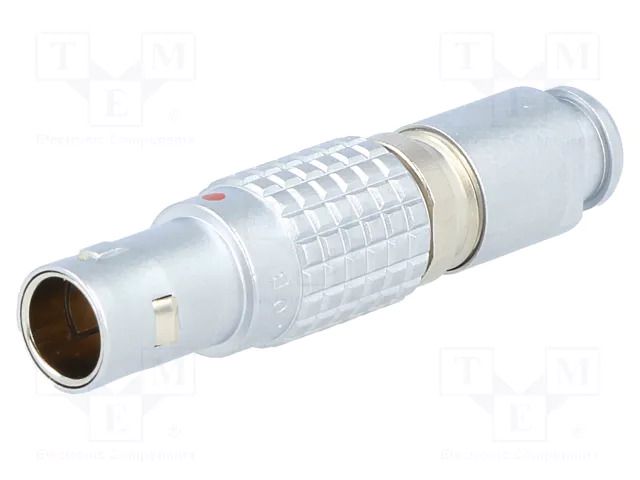 Connector: circular; 0B; plug; male; PIN: 7; soldering; for cable LEMO FGG0B307CLAD52Z