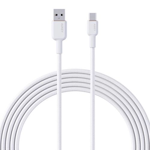 Cable Aukey CB-NAC1 USB-A to USB-C 1m (white), Aukey CB-NAC1