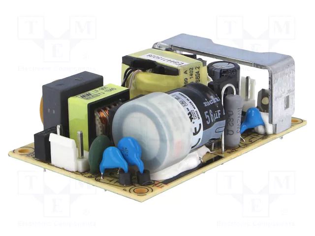 Power supply: switching; open; 25.2W; 120÷370VDC; 85÷264VAC; OUT: 1 MEAN WELL EPS-25-12