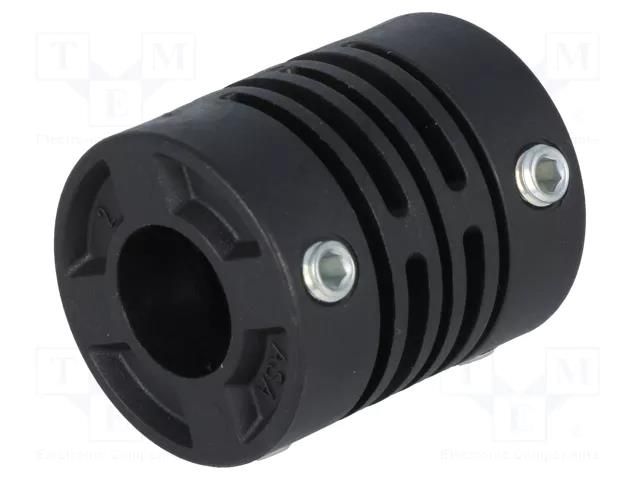 Coupling; Ø1: 10mm; Ø2: 10mm; plastic OMRON E69-C10B