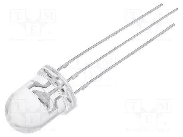 LED; red/yellow; 8mm; 30°; Front: convex; 1.8÷2.6/1.8÷2.6VDC; round OPTOSUPPLY OSRYHC8131A