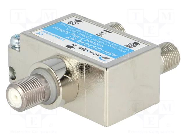 Splitter; ASH-GIS; galvanic isolator; Input: F female TELESTE ASH-GIS204B-NT