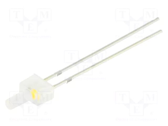 LED; white warm; 2mm; blinking; 90°; 3÷5VDC; 20mA; Lens: diffused OPTOSUPPLY OSM5YS7K92B