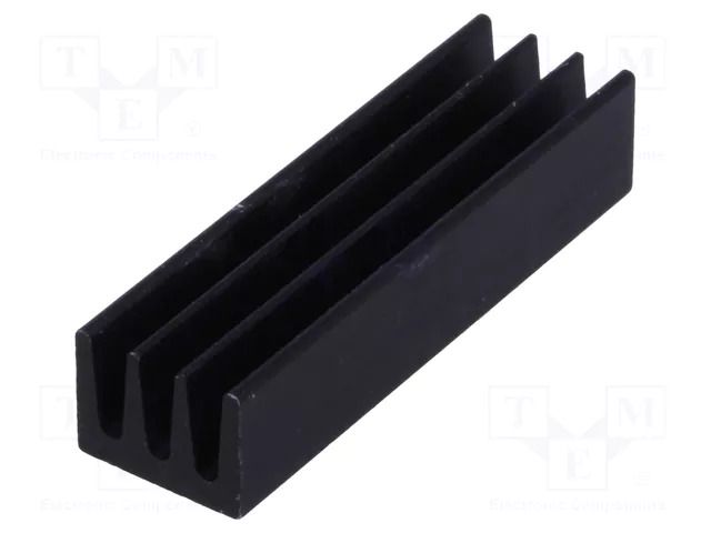 Heatsink: extruded; black; L: 22mm; W: 6.3mm; H: 4.8mm; 34K/W FISCHER ELEKTRONIK ICKSMDA22SA