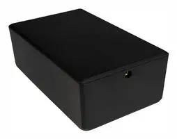 ENCLOSURE, ELECTRONIC, ABS, BLACK CBEAC-03-BK