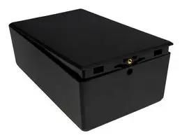 ENCLOSURE, ELECTRONIC, ABS, BLACK CBEAC-04-BK