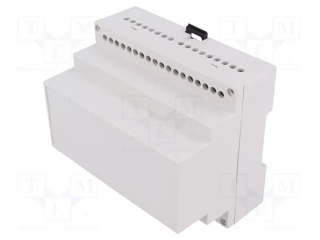 Enclosure: for DIN rail mounting; Y: 90mm; X: 105mm; Z: 71mm; noryl ELBAG HUT6-C