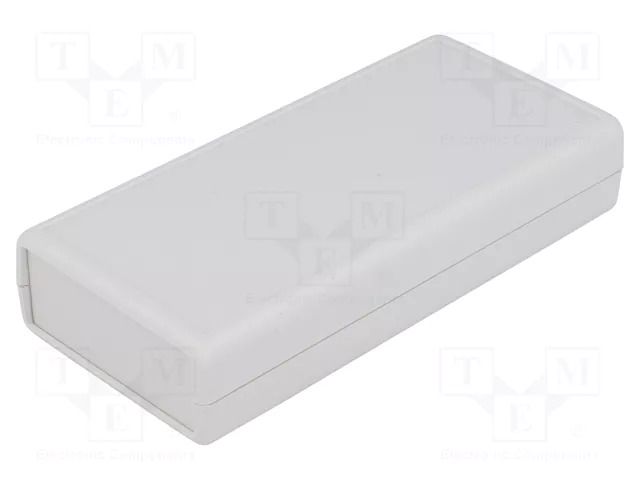 Enclosure: with panel; 1593; X: 66mm; Y: 140mm; Z: 28mm; ABS; black HAMMOND HM-1593XGY