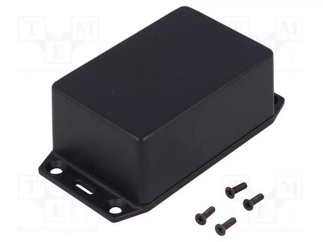 Enclosure: multipurpose; X: 57mm; Y: 87mm; Z: 40mm; with fixing lugs HAMMOND HM-1591XXLFLBK