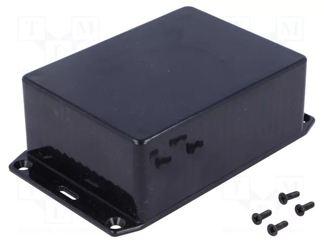 Enclosure: multipurpose; X: 82mm; Y: 110mm; Z: 44mm; 1591; ABS; black HAMMOND HM-1591SFLBK