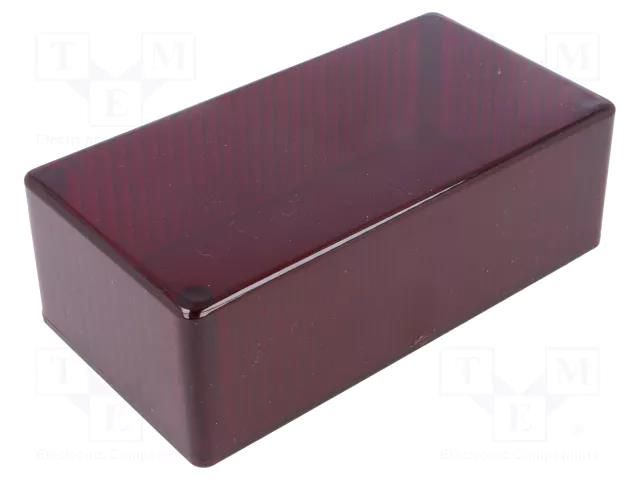 Enclosure: multipurpose; X: 80mm; Y: 150mm; Z: 46mm; 1591; IP54 HAMMOND HM-1591DTRD