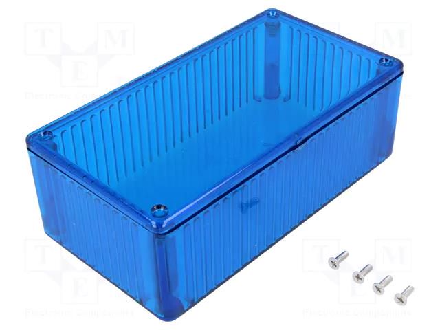 Enclosure: multipurpose; X: 80mm; Y: 150mm; Z: 46mm; 1591; IP54 HAMMOND HM-1591DTBU