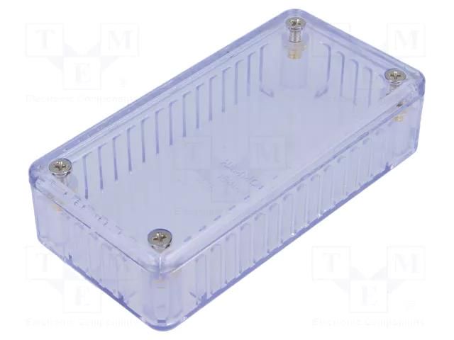 Enclosure: multipurpose; X: 50mm; Y: 100mm; Z: 21mm; 1591; IP54 HAMMOND HM-1591ATCL