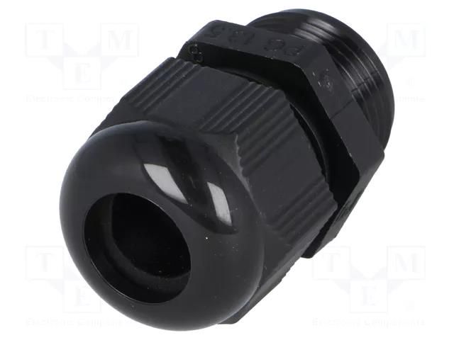 Cable gland; PG13,5; IP68; polyamide 6; black; HELUTOP® HT HELUKABEL HELU-99323