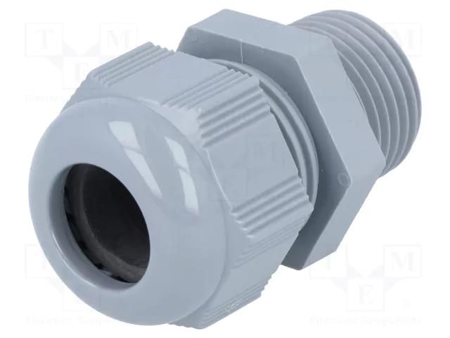 Cable gland; NPT1/2"; IP68; polyamide; dark grey; HELUTOP HT-NPT HELUKABEL HELU-92792