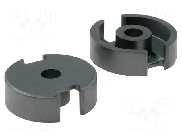 Core: ferrite; P; 3F3; 2000nH; 495mm3; 25.1mm2; A: 9.5mm; B: 2.7mm FERROXCUBE P14/8-3F3