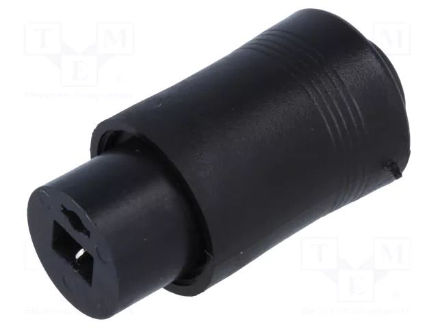 Connector: loudspeaker; plug; female; plastic; soldering; straight CHANGZHOU DAHUA IMP AND EXP (GROUP) CO LC-101