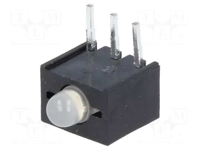 LED; bicolour,in housing; 3mm; No.of diodes: 1; red/green; 20mA KINGBRIGHT ELECTRONIC L-130WDT/1EGW