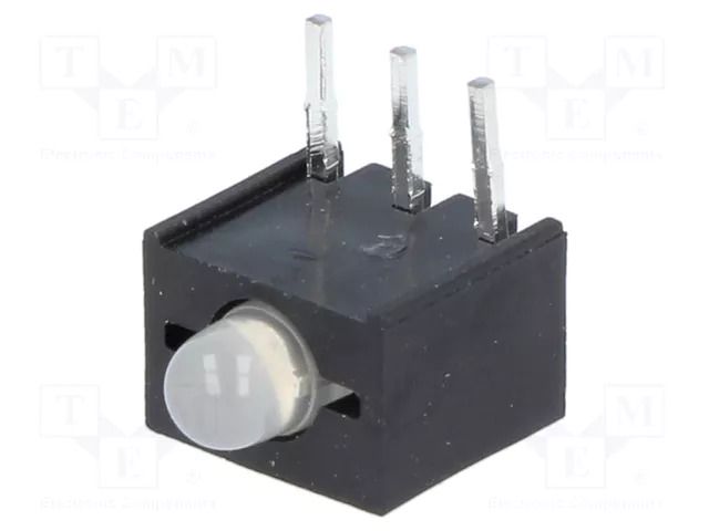 LED; bicolour,in housing; 3mm; No.of diodes: 1; red/green; 20mA KINGBRIGHT ELECTRONIC L-130WDT/1EGW