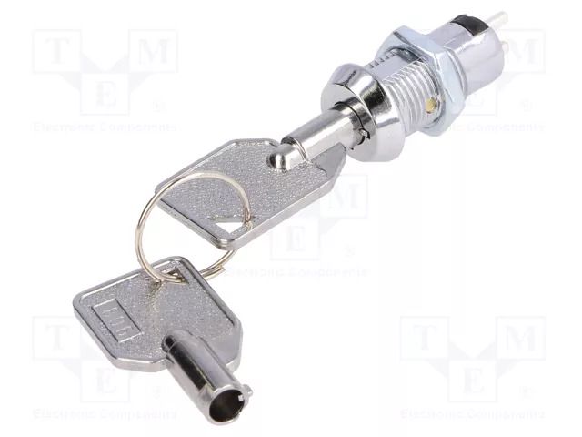 Switch: key switch; Stabl.pos: 2; Switch.method: OFF-ON; Key: round NINIGI KS-33