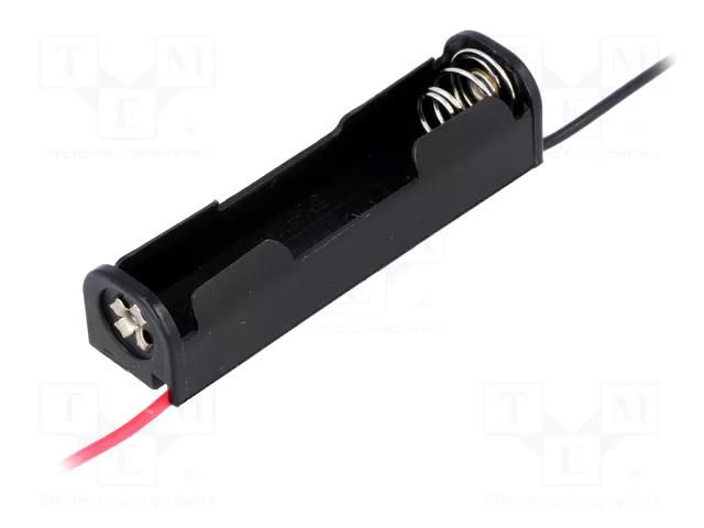 Holder; AAA,R3; Batt.no: 1; on panel; cables; 150mm KEYSTONE KEYS2467