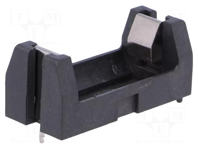 Holder; 1/2AA,1/2R6; Batt.no: 1; PCB,THM KEYSTONE KEYS1017