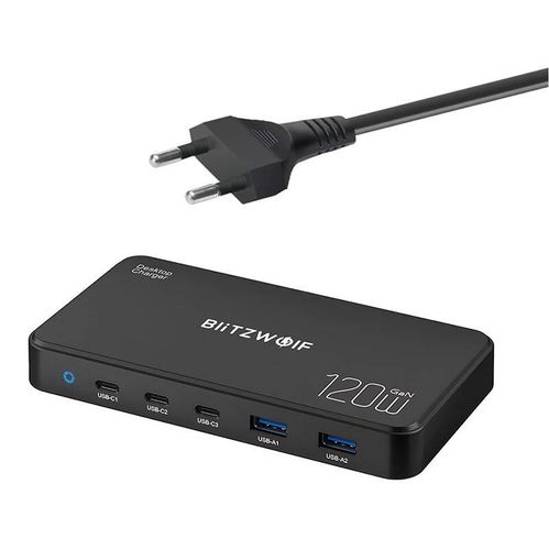Charging Station Blitzwolf BW-i100 5in1 120W, BliTZWOlF BW-i100