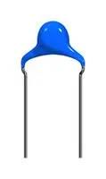 CAPACITOR, CERAMIC DISC, 1000PF, 2KV/RAD CK45-B3DD102KYGNA