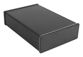 EXTRUDED ALUM ENCLOSURE, BLACK 1455U2802BK.